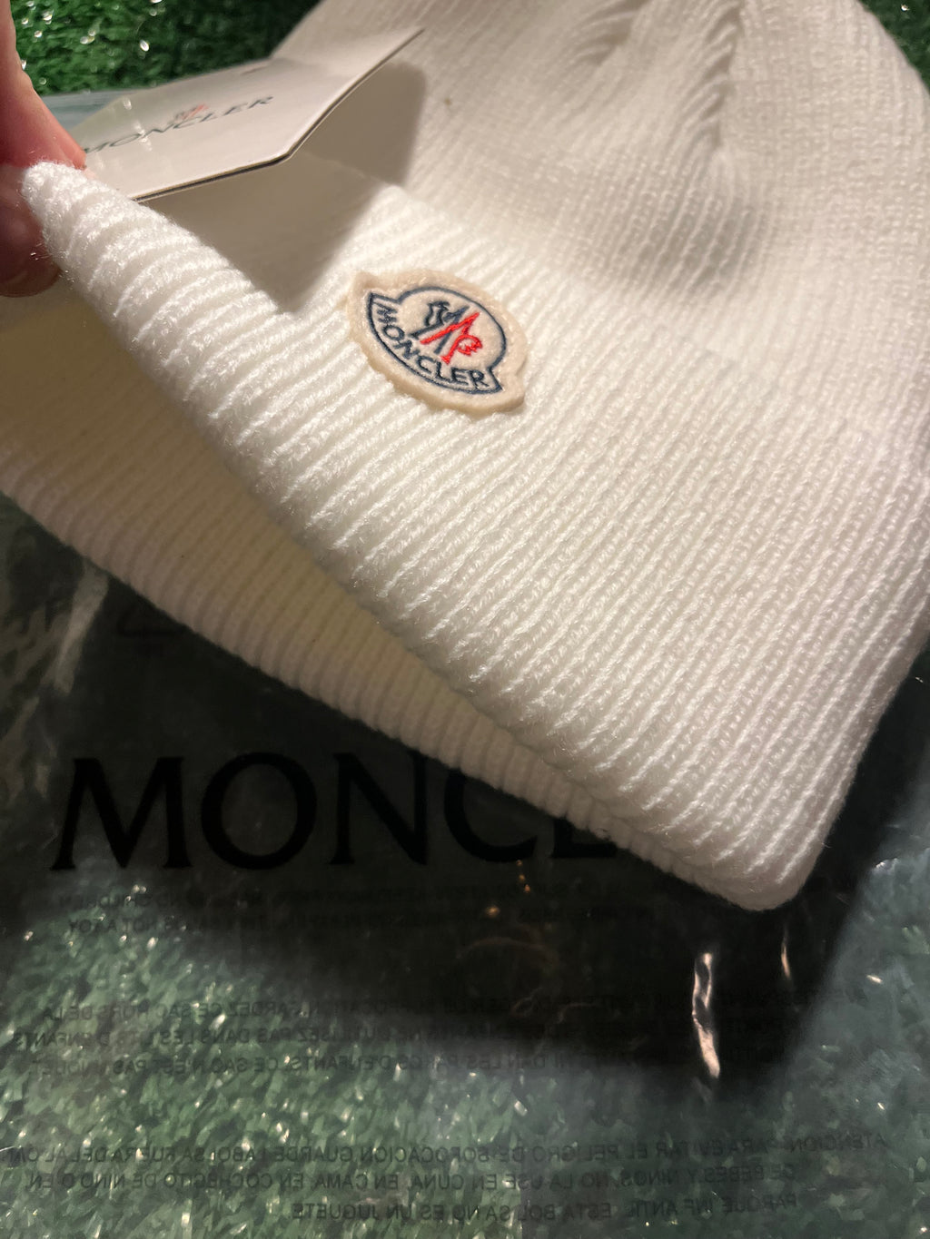 Moncler beanie one size